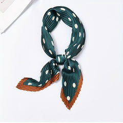 Polka Dot Bandana Neckerchief Scarf Head Wrap Vacation Accessory