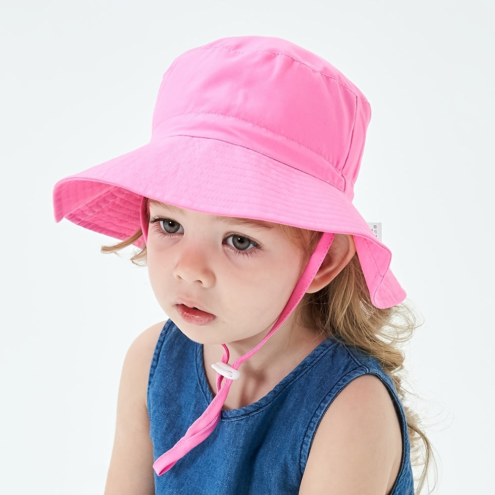 Seahorse Flowers Print Bucket Hat Sunscreen Wide Brim Beach Basin Hat