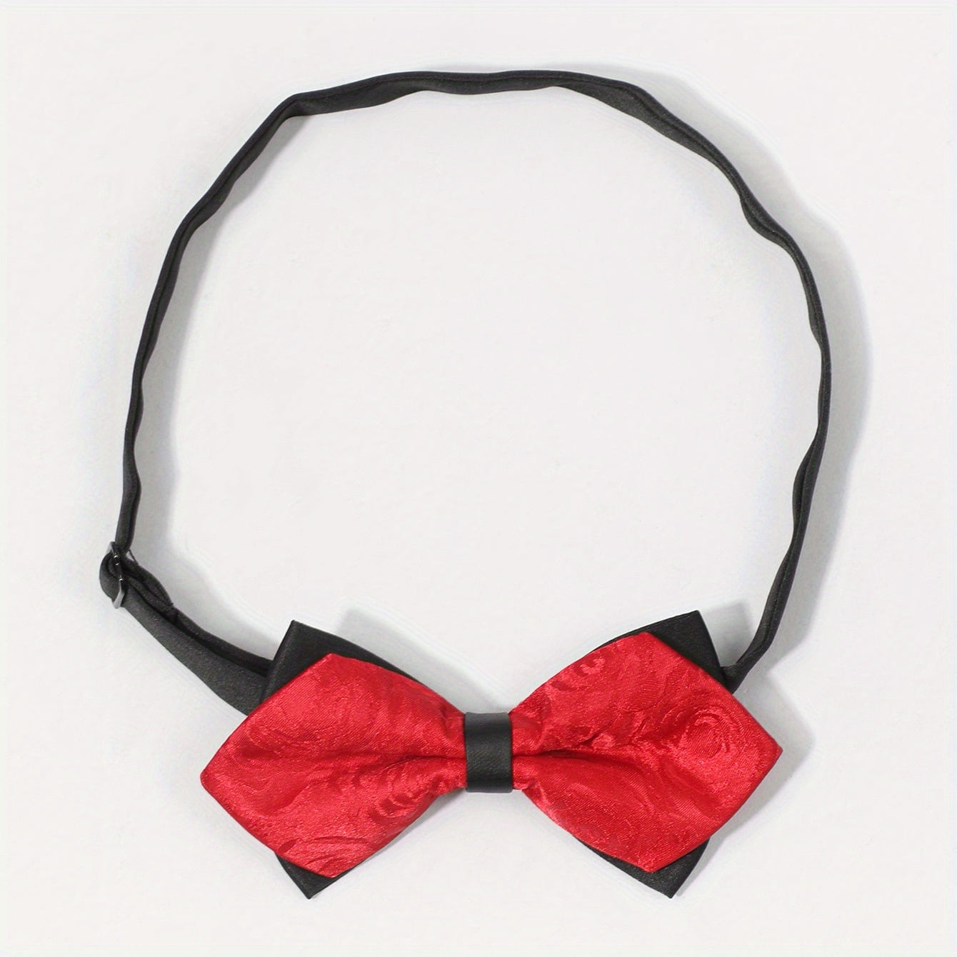 Boys Flower Pattern Bow Tie Dance Party Decorative Accessory