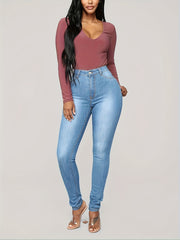 Sexy Jeans Women's Plus Stretch Skinny Jeans