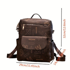 British Style Backpack Large Capacity Schoolbag for Travel