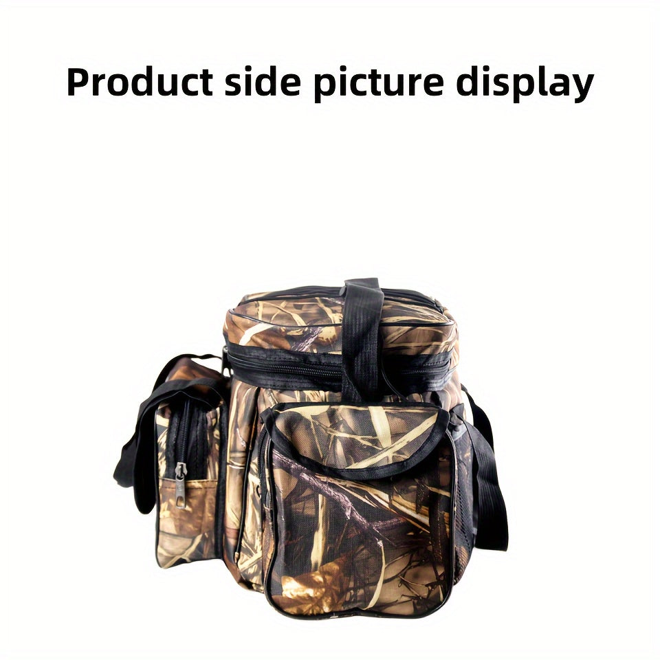 Large Capacity Fishing Tackle Bag Multifunctional Storage Bag