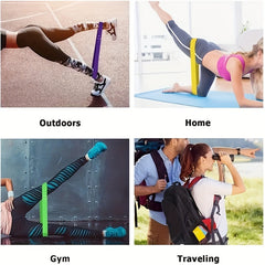 Yoga TPE Resistance Bands - Gym & Pilates Training