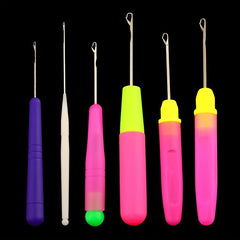 Crochet Hook Repair Set Plastic Handle Small Crochet Woolen T