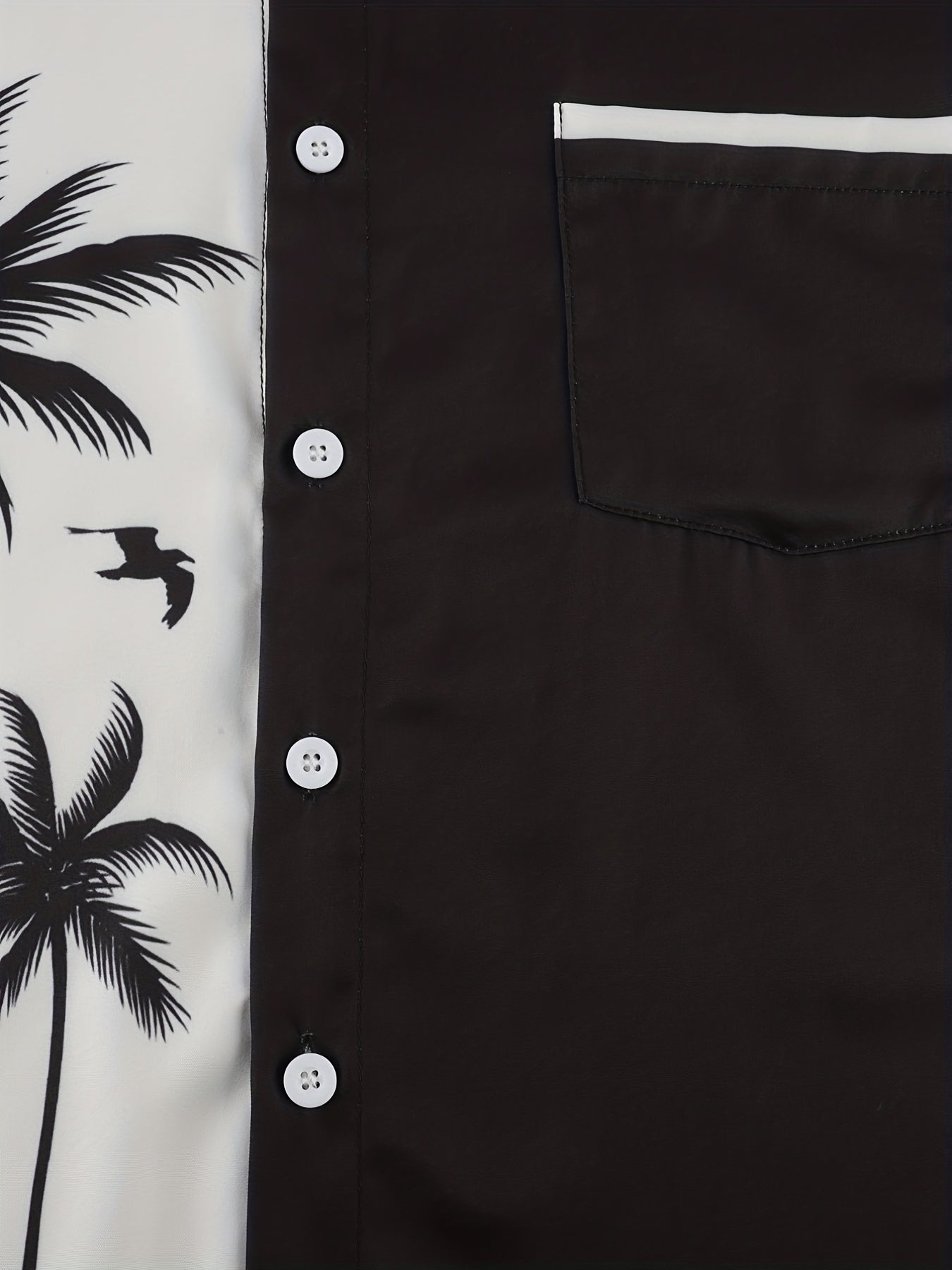 Men's Coconut Tree Hawaiian Shirt Short Sleeve Shirt