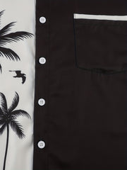 Men's Coconut Tree Hawaiian Shirt Short Sleeve Shirt