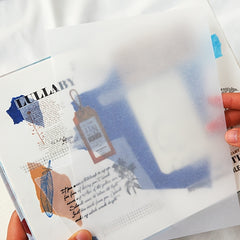 A5 Tracing Paper 50 Sheets Translucent Scrapbooking Material