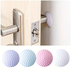 1pc Anti-collision Door Rear Mute Pad, Handle Lock Protective Rubber
