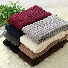 Warm Thigh High Socks Women's Stockings Over The Knee