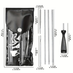 6pcs Portable Heavy Duty Cleaning Kit with Detachable Anti Scratch Brush