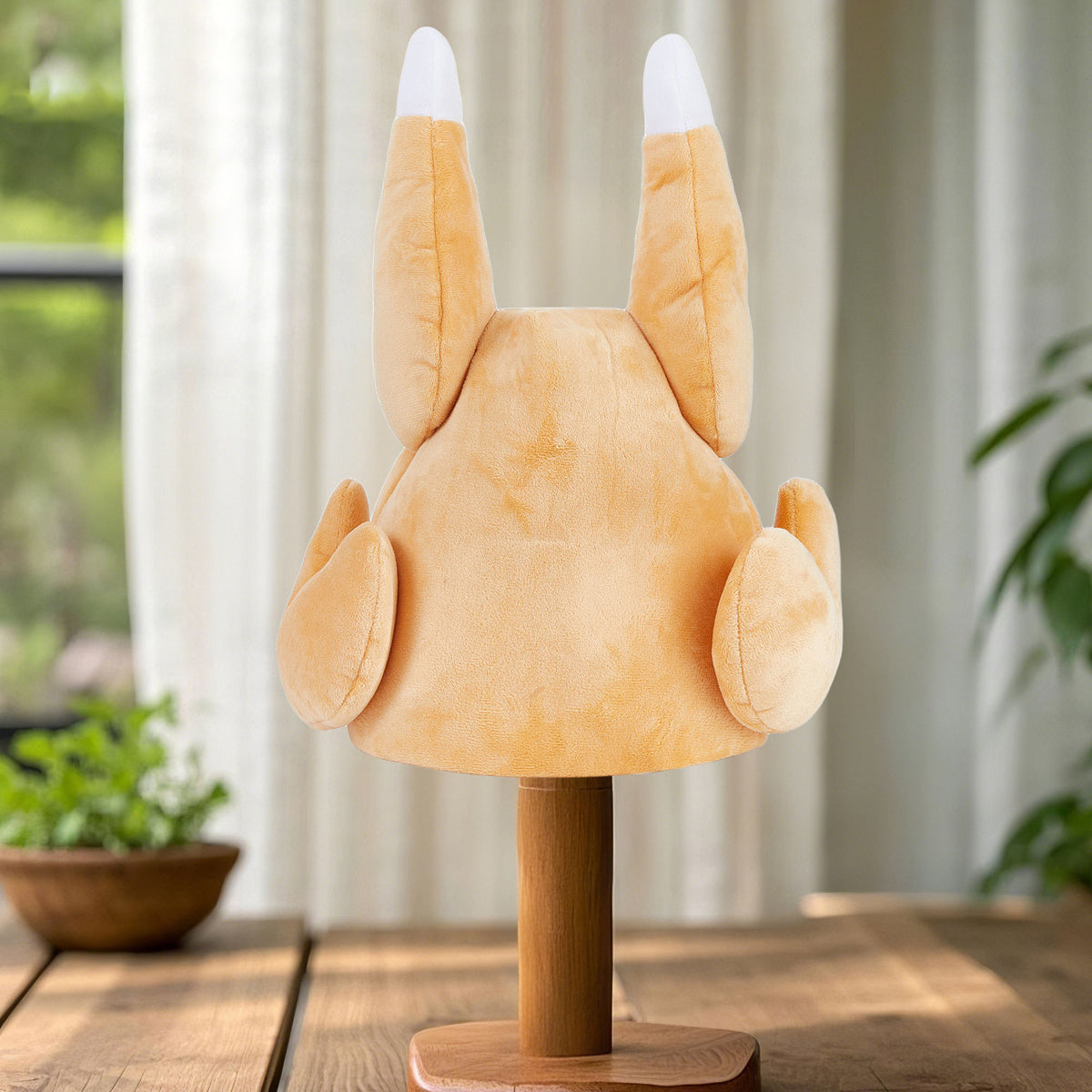 Interactive Turkey Hat with Moving Eyes & Wings