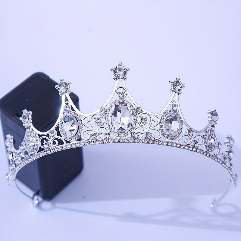 Girls Teen Charm Crown Headband Hair Accessories Birthday Party Gift Performance