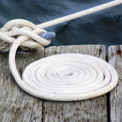 Marine Double Braided Nylon Dock Line Boat Mooring Rope