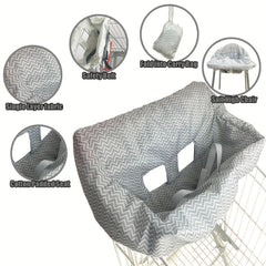 Baby Cart Cushion High Chair Cover - Plain Version
