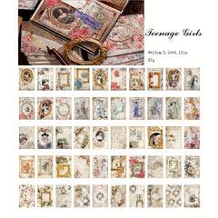 Retro Lace Style Bottoming Hand Account Book Material Paper Book Note Book Set