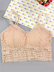 Lace Wireless Bra Full Coverage Women's Lingerie