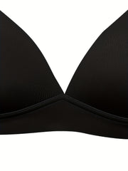 Seamless Solid T-shirt Bras Push-up Bra Women's Lingerie