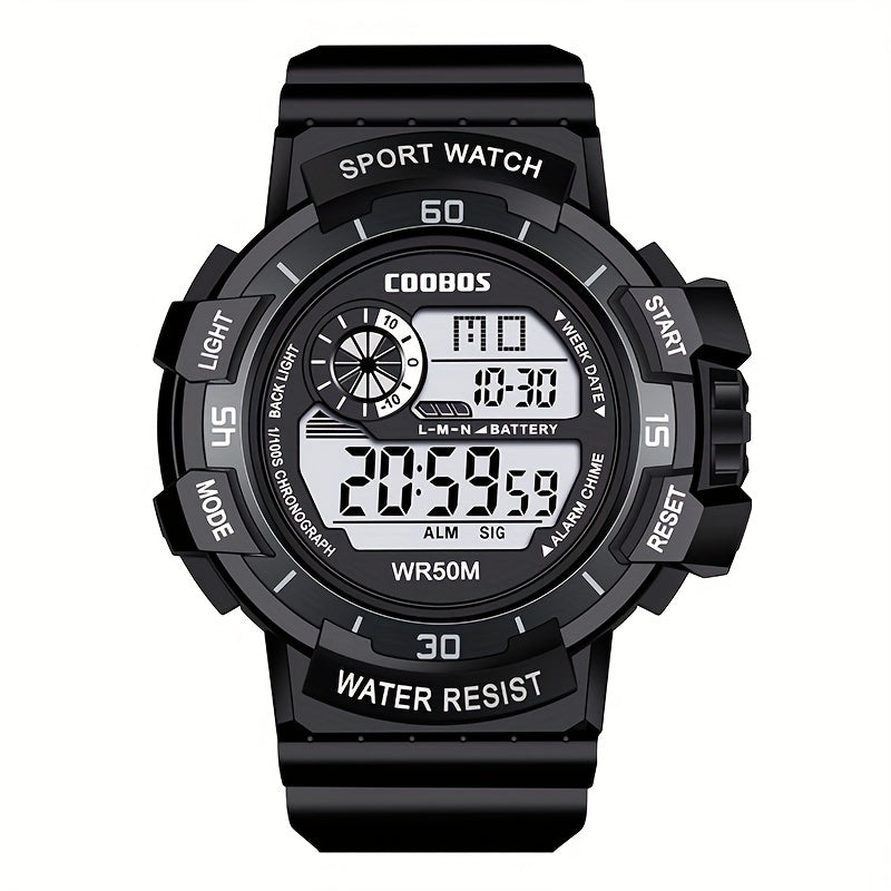Kids Sports Watch Waterproof Glow Electronic Watch