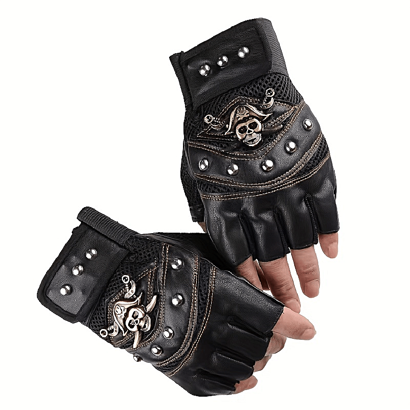 Men's Half Finger Sports Gloves for Rock Climbing Breathable Cycling