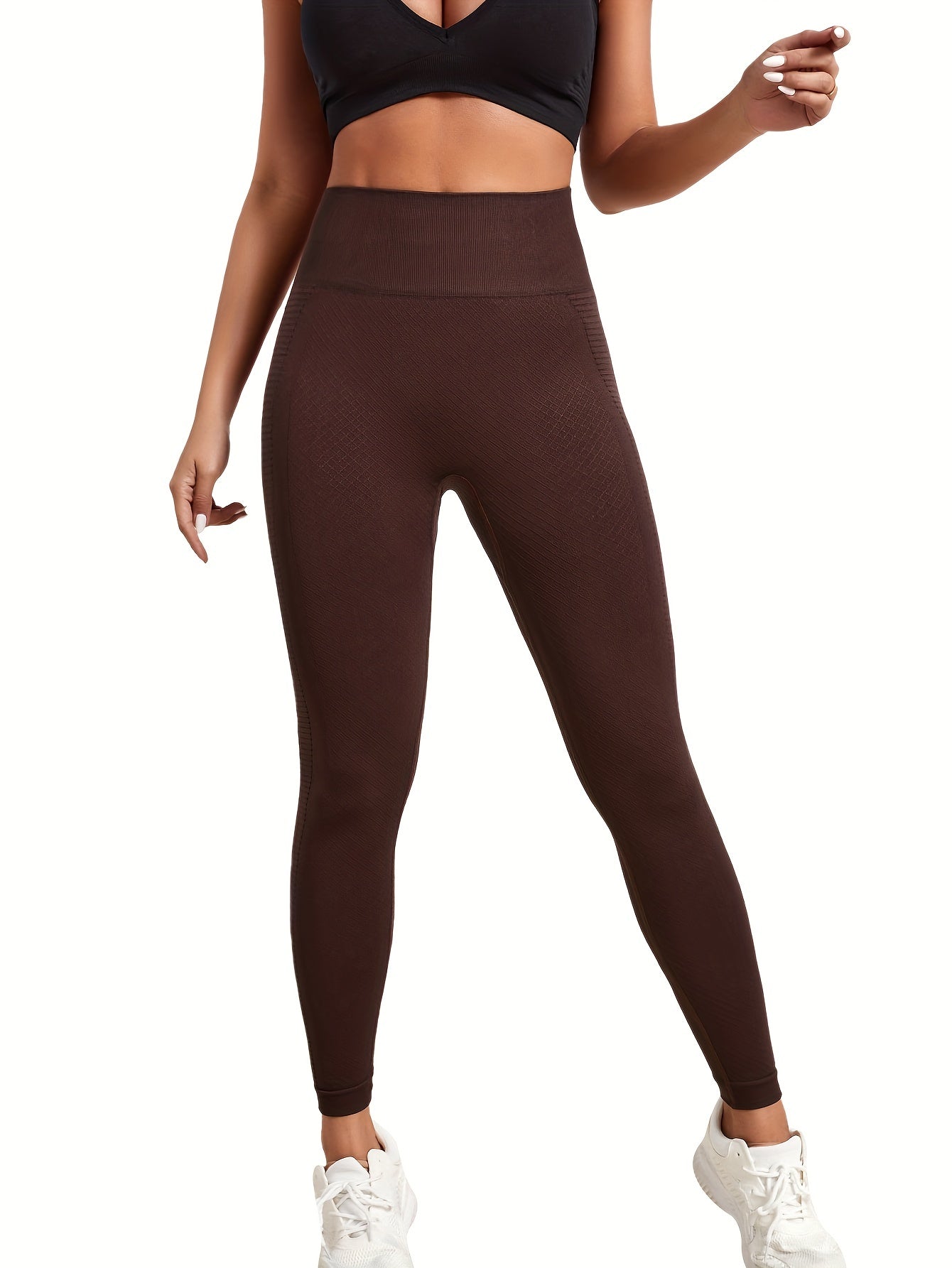 Stretch Hip Lift Yoga Leggings High Waist Running Pants
