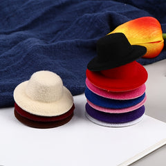 5pcs 1:12 Dollhouse Hat Mini Dolls House Accessories