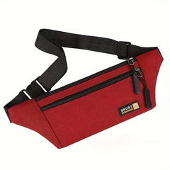 Outdoor Waist Bag Large Capacity Anti-splash Cash Mobile Phone Bag