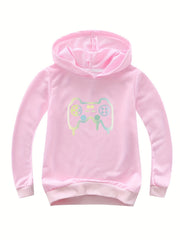 Gamepad Print Hoodies Comfy Pullover Sweatshirt Spring Fall Sports Gift