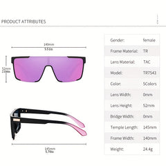Large Frame Polarized Sunglasses for Men