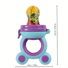 Silicone Baby Nutrition Feeder with Music, Fruit & Veggie Mesh Bag