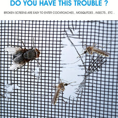 Window Screen Repair Tape - Home Repair Sticker