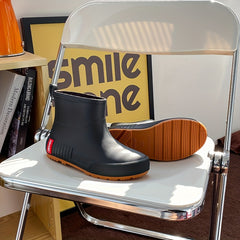 Women's Waterproof Non-slip Rain Boots Comfortable Solid Water Boots