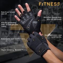 Workout Gloves Breathable Fitness Gloves For Weight Lifting Gym Training