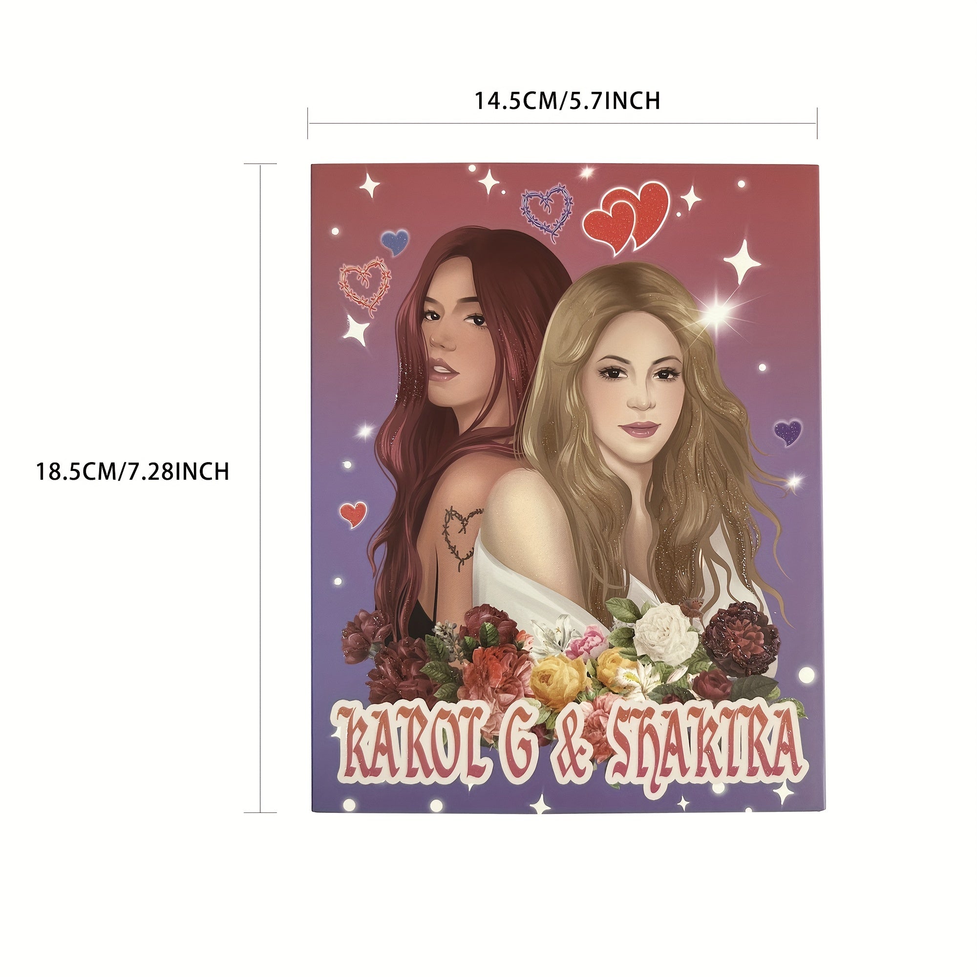 117 Colors Eyeshadow Palette Glitter Matte Satin Polarizing Eyeshadow