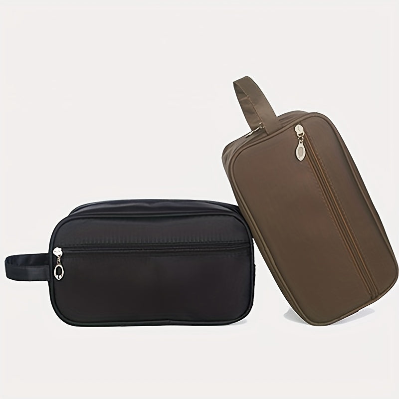 Canvas Travel Cosmetic Bag Outdoor Portable Wash Pouch