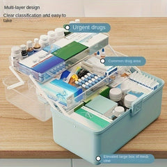 Large Capacity Medicine Box Household Medical Storage Kit