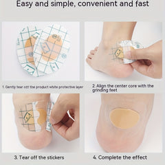 10pcs/20pcs Heel Stickers Self-adhesive Invisible Shoes Feetz Anti-wear Stickers