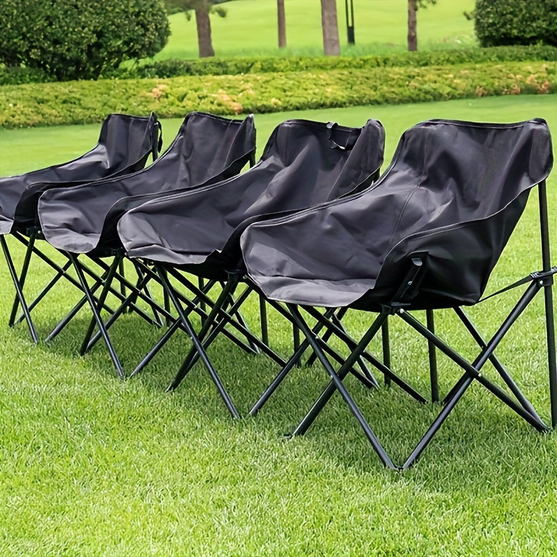 Portable Widened Moon Chair Camping Folding Chair
