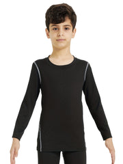Kids' Long Sleeve Compression Shirts Moisture Wicking Baselayer