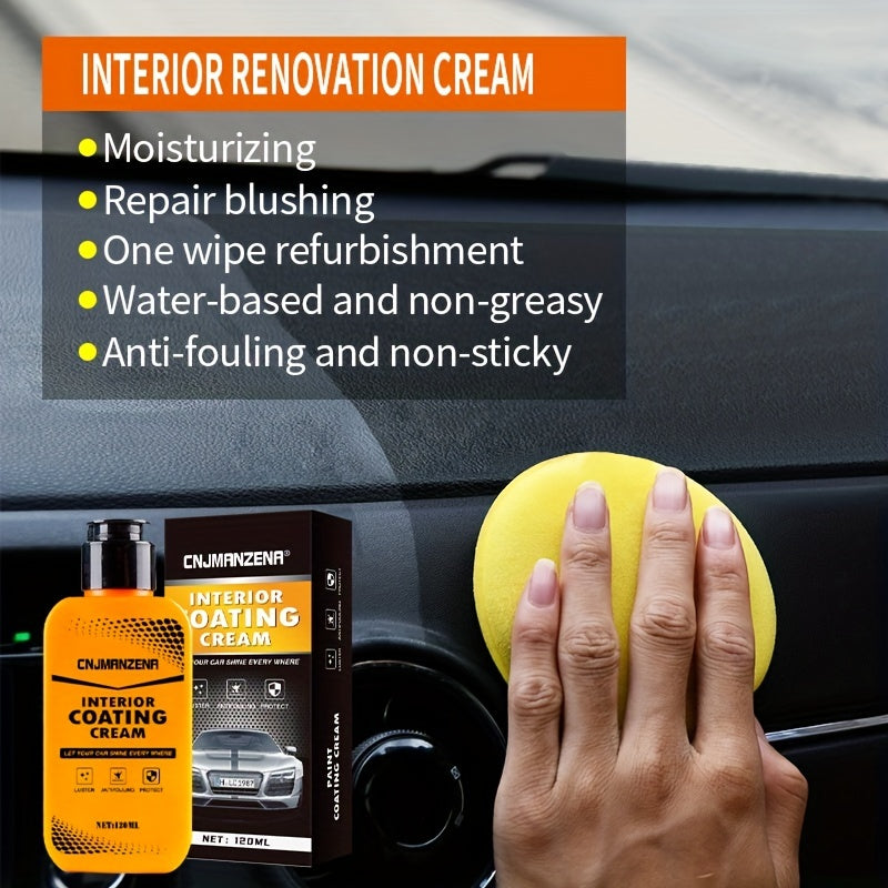 Universal Plastic Refurbishing Cream - Surface Plate Wax Nourishing