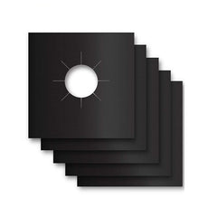 8pcs Gas Stove Mat 0.2mm High Temp Stability Non-Toxic Easy Clean