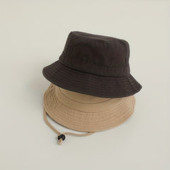 Kids Sunshade Wide Brim Bucket Hat for Outdoor Travel
