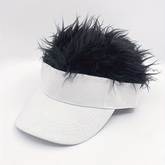 Cotton Wig Hat Classic Solid Hair Baseball Cap Hip Hop Adjustable Visor Hats