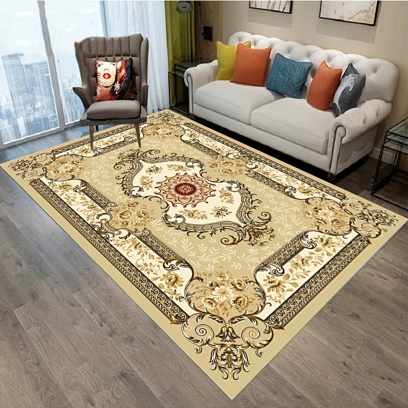 Boho Kitchen Rugs Vintage Non Slip Absorbent Anti Fatigue