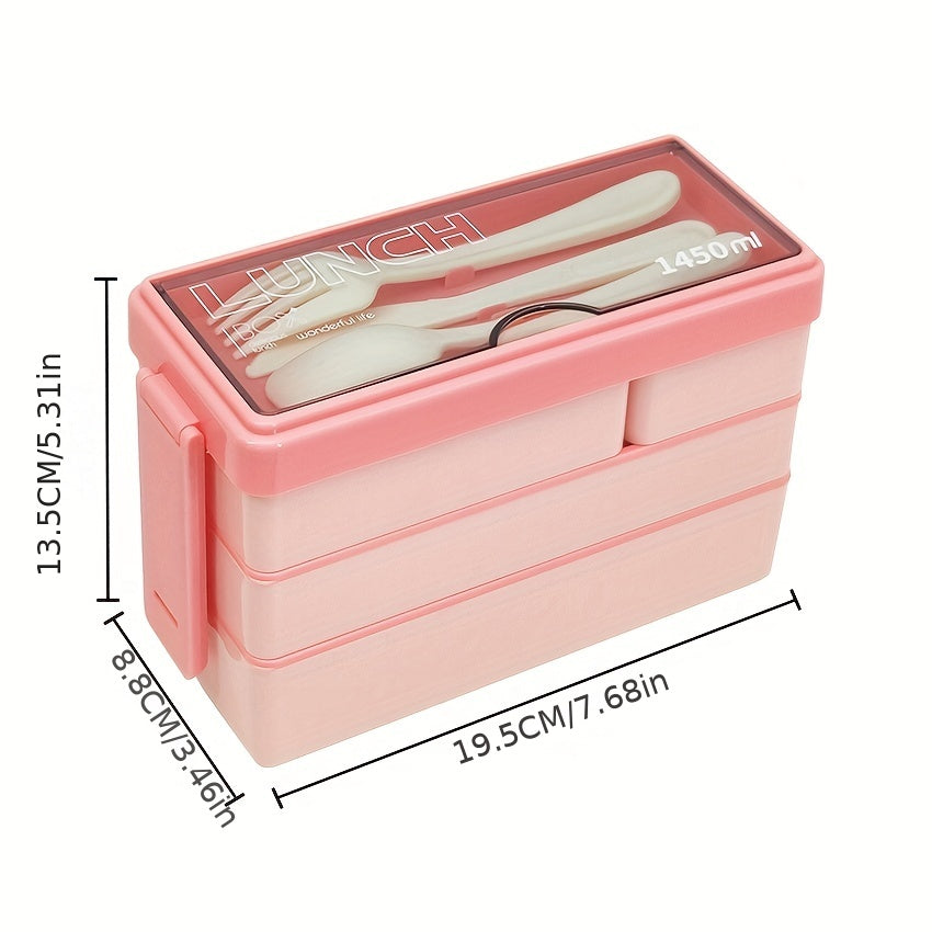 Leakproof Bento Box for School, Camping, Picnic