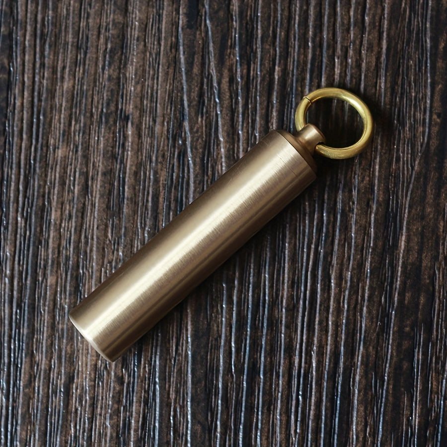 Mini Waterproof Medicine Holder with Key Ring