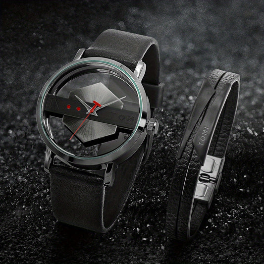Boys 12-18 Years Watch & Bracelet Set