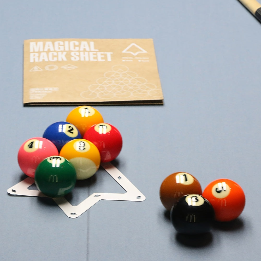 9 & 10 Balls Pool Rack For Billiard Rooms