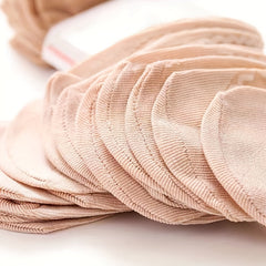 5 Pairs Semi Sheer Non Slip Socks Women's Stockings