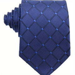 Men's Classic Striped Plaids Tie Wedding Business Necktie