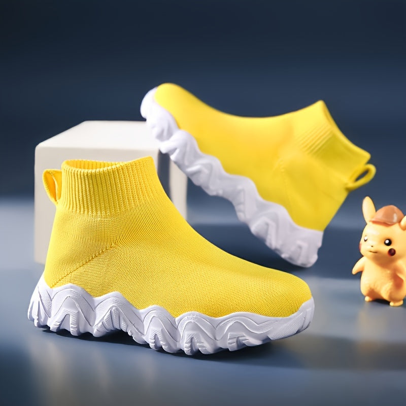 Comfy Breathable Slip On Sock Shoes for Girls